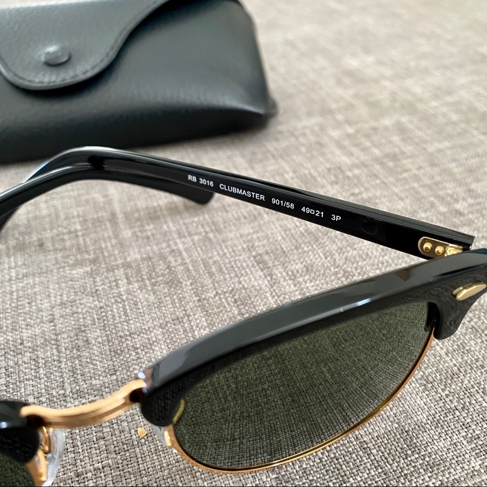 Ray-Ban RB3016 Clubmaster Classic Polarized - Picture 4 of 8